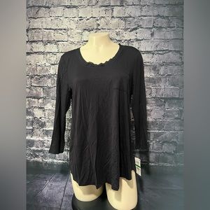 Drapey long sleeve top